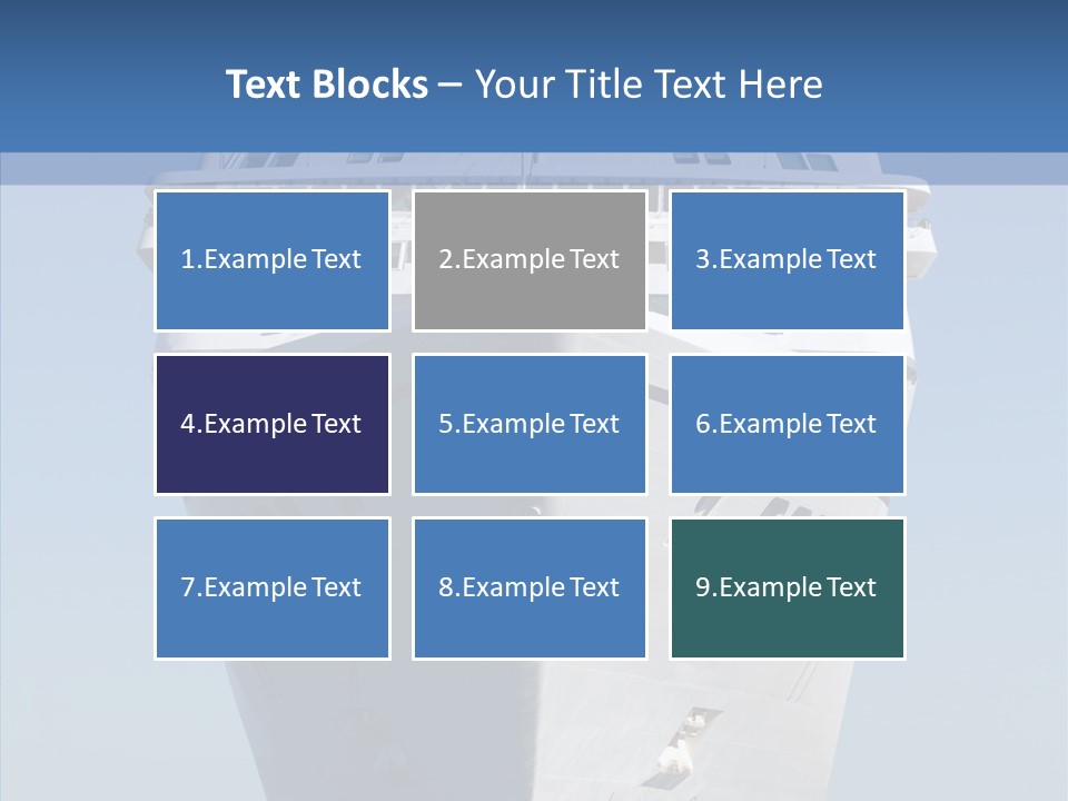 Travel Passenger Bow PowerPoint Template