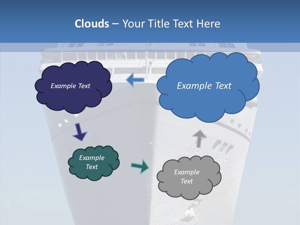 Travel Passenger Bow PowerPoint Template