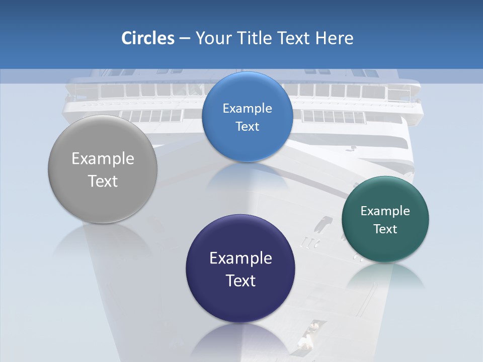 Travel Passenger Bow PowerPoint Template