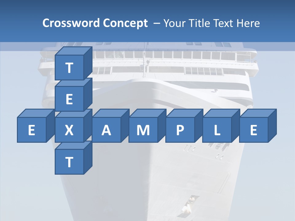 Travel Passenger Bow PowerPoint Template