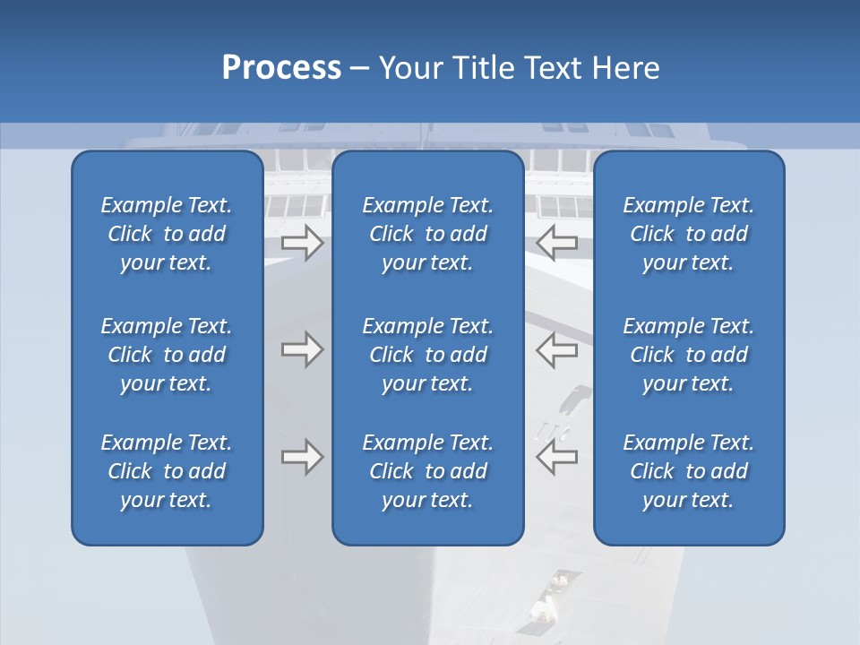 Travel Passenger Bow PowerPoint Template