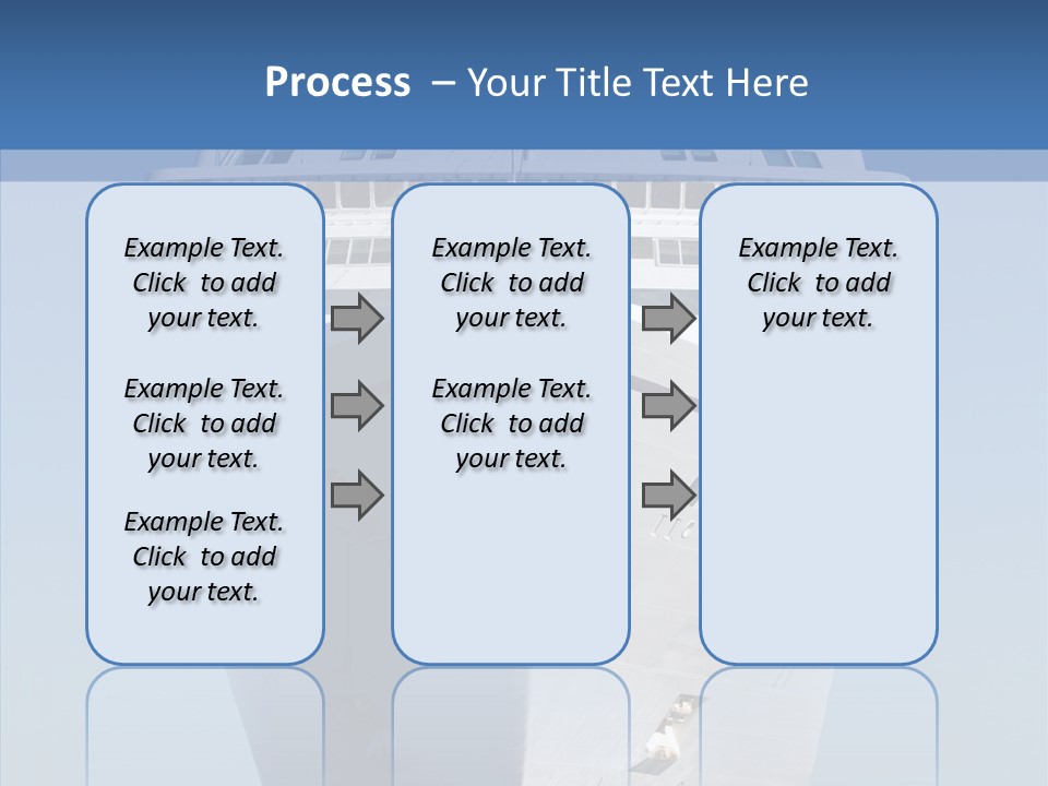 Travel Passenger Bow PowerPoint Template