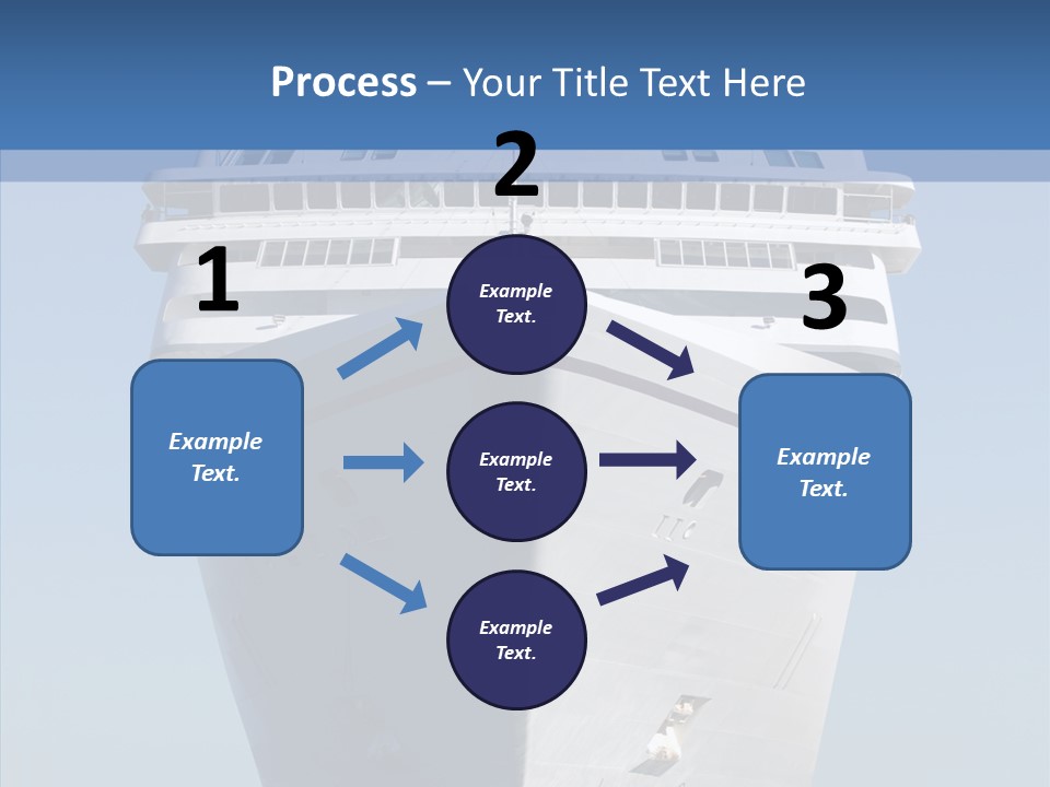 Travel Passenger Bow PowerPoint Template
