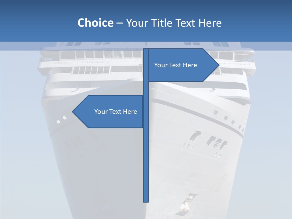 Travel Passenger Bow PowerPoint Template