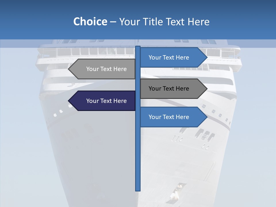 Travel Passenger Bow PowerPoint Template