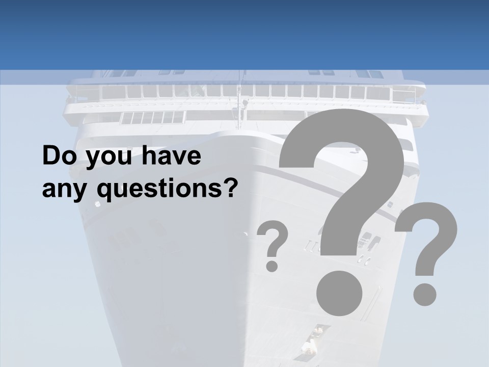 Travel Passenger Bow PowerPoint Template