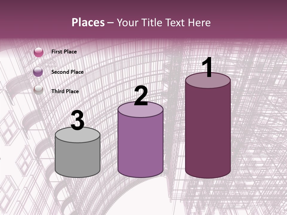 Pattern Construction Architect PowerPoint Template