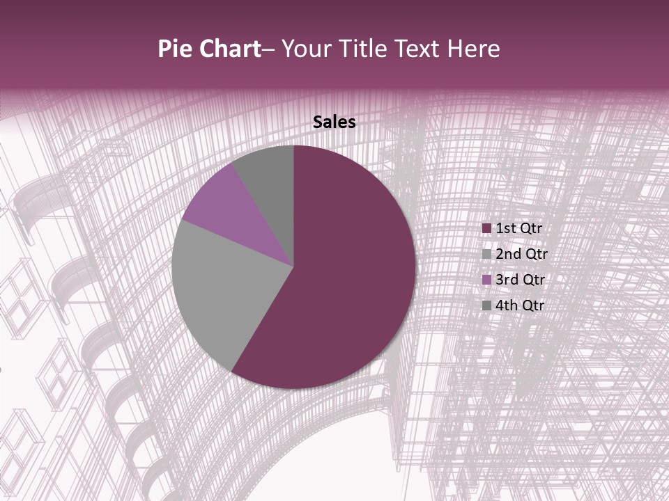 Pattern Construction Architect PowerPoint Template