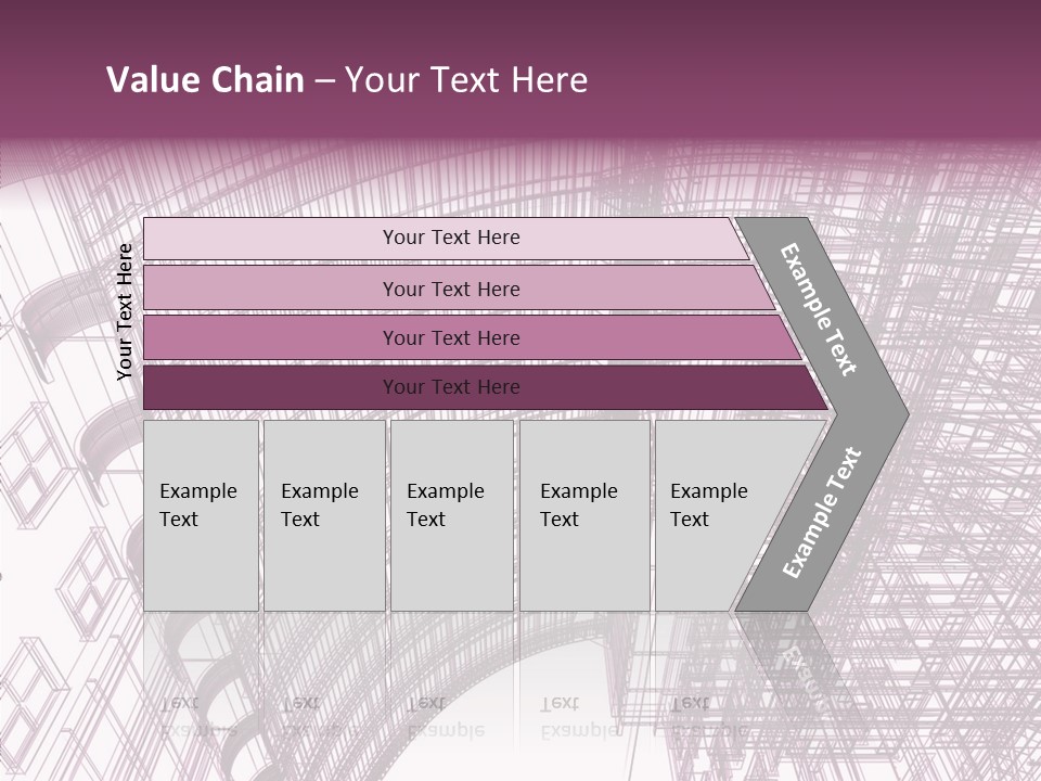 Pattern Construction Architect PowerPoint Template