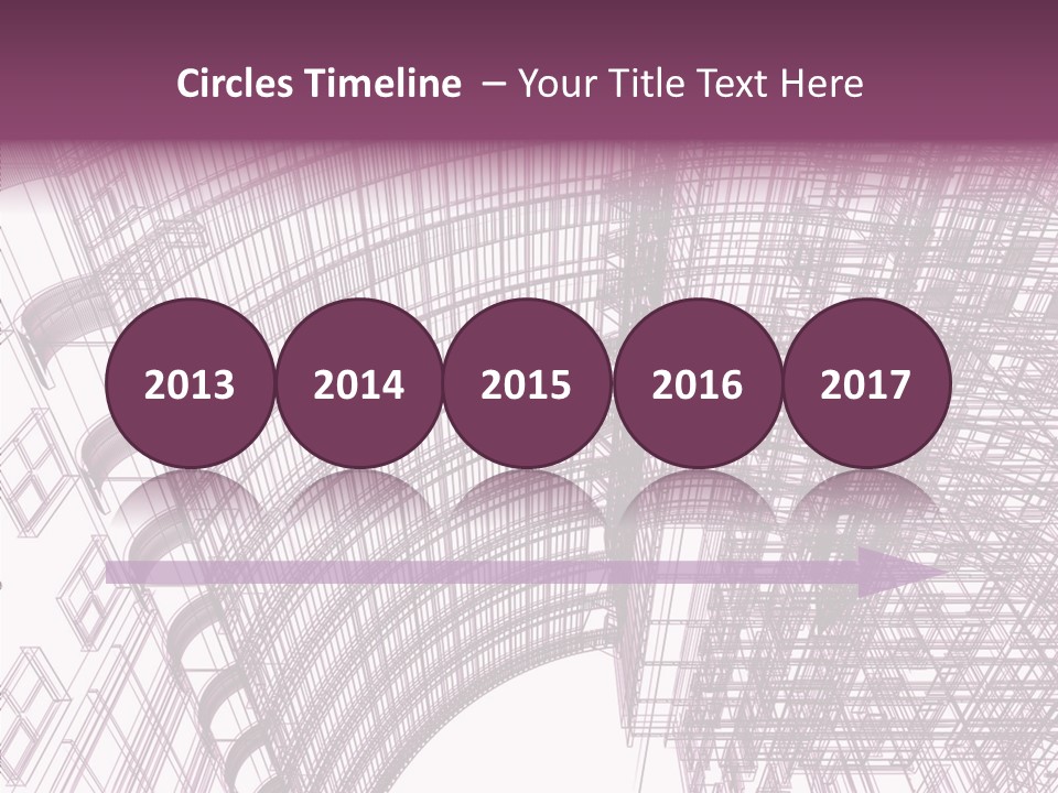 Pattern Construction Architect PowerPoint Template