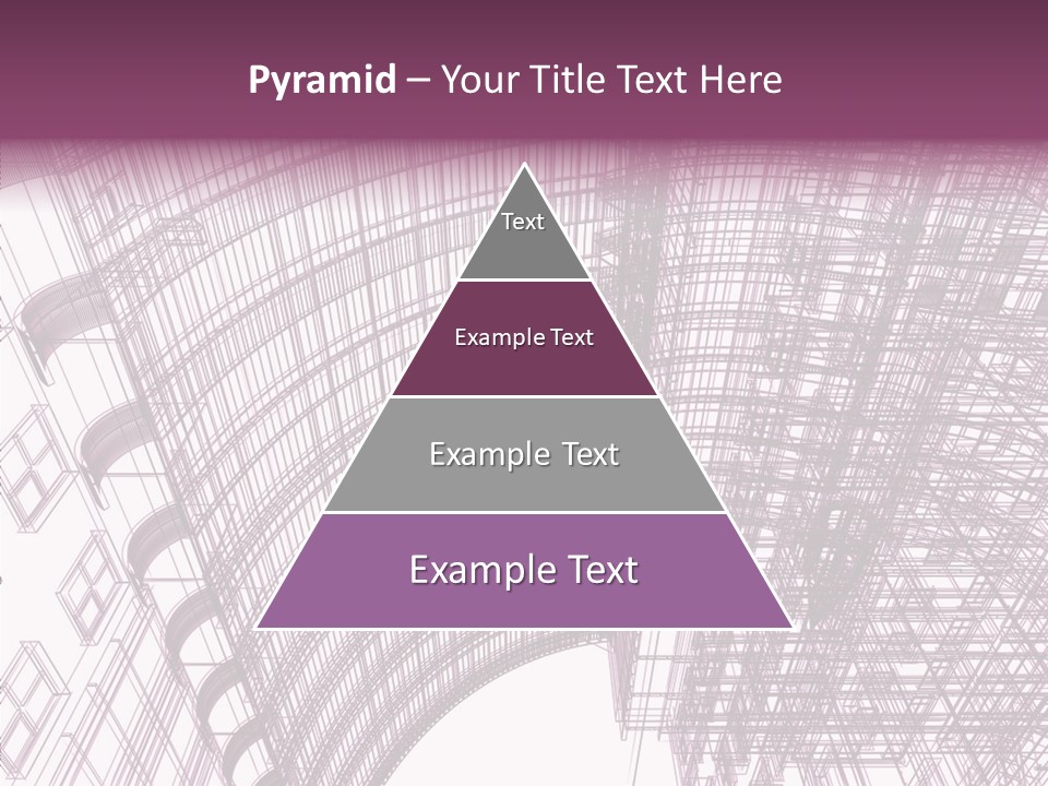 Pattern Construction Architect PowerPoint Template