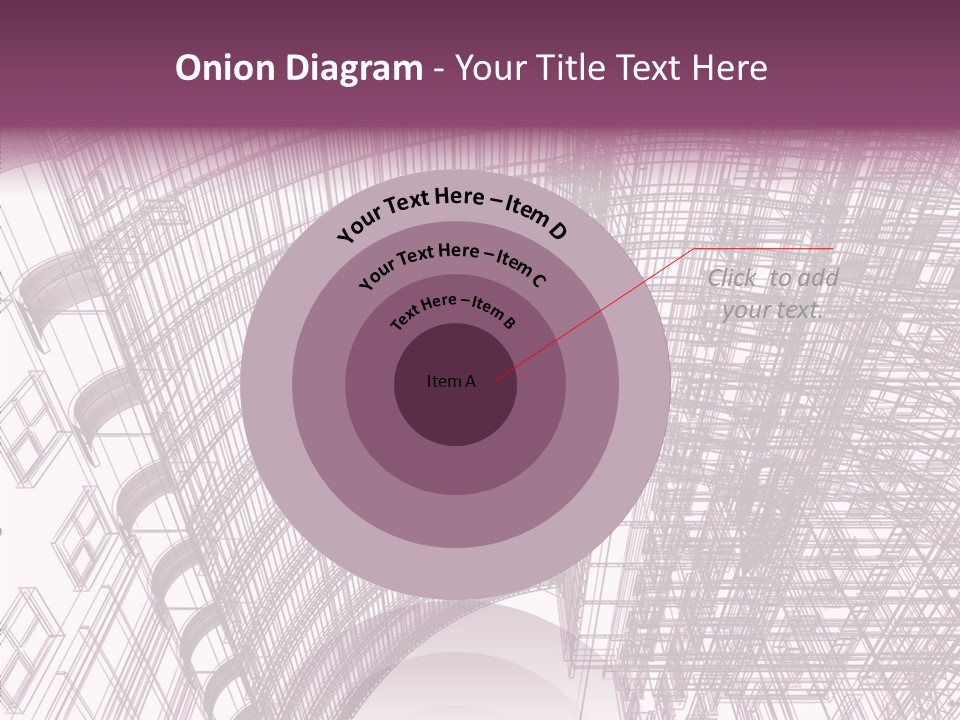 Pattern Construction Architect PowerPoint Template