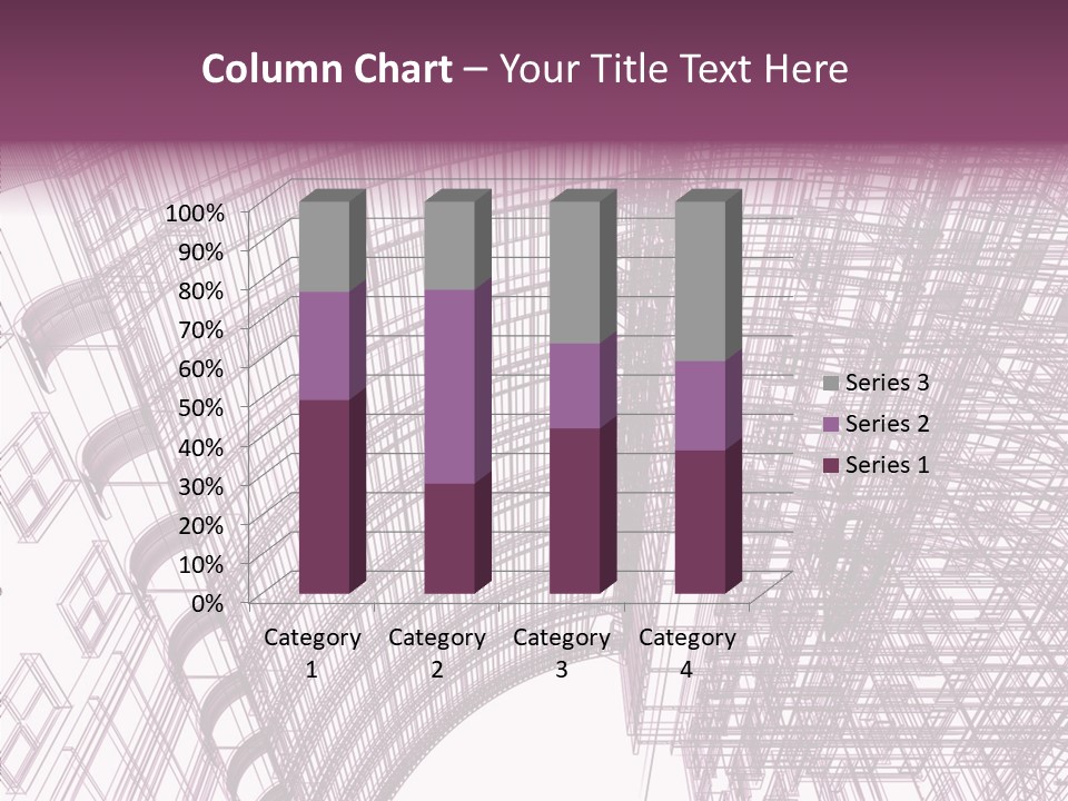 Pattern Construction Architect PowerPoint Template