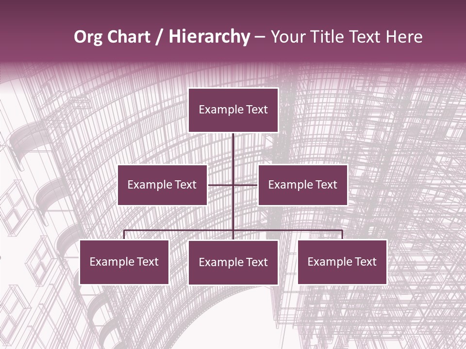 Pattern Construction Architect PowerPoint Template