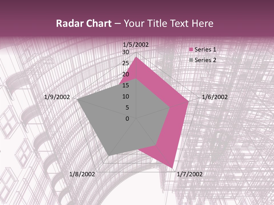 Pattern Construction Architect PowerPoint Template