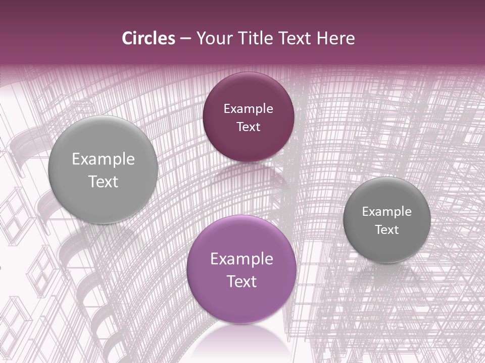 Pattern Construction Architect PowerPoint Template