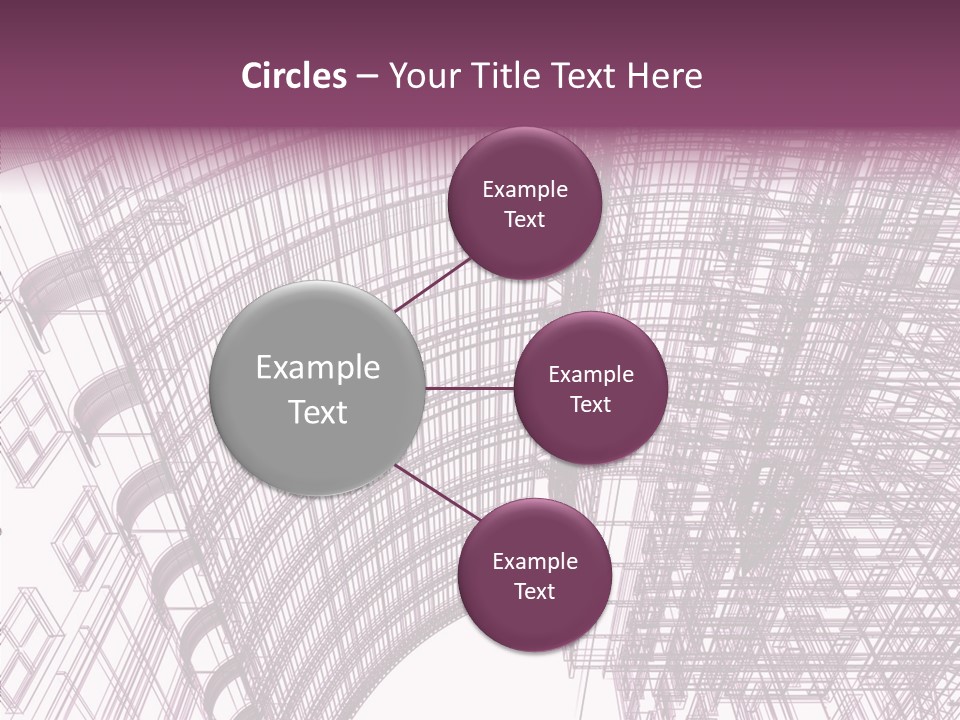 Pattern Construction Architect PowerPoint Template
