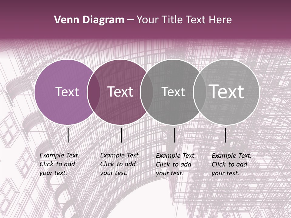 Pattern Construction Architect PowerPoint Template