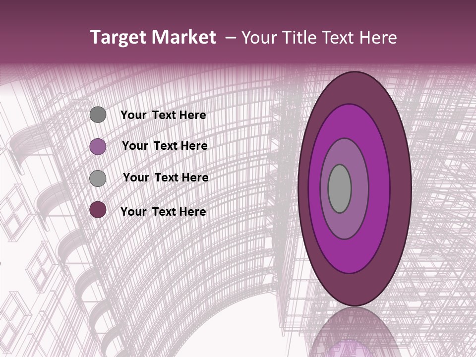Pattern Construction Architect PowerPoint Template