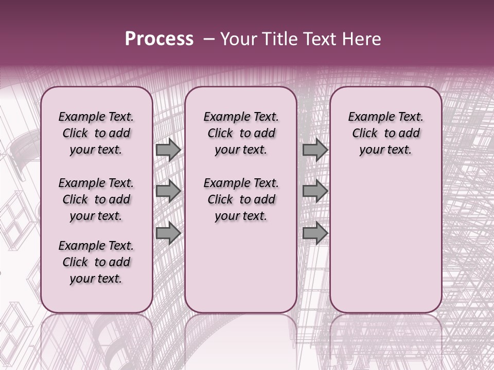 Pattern Construction Architect PowerPoint Template