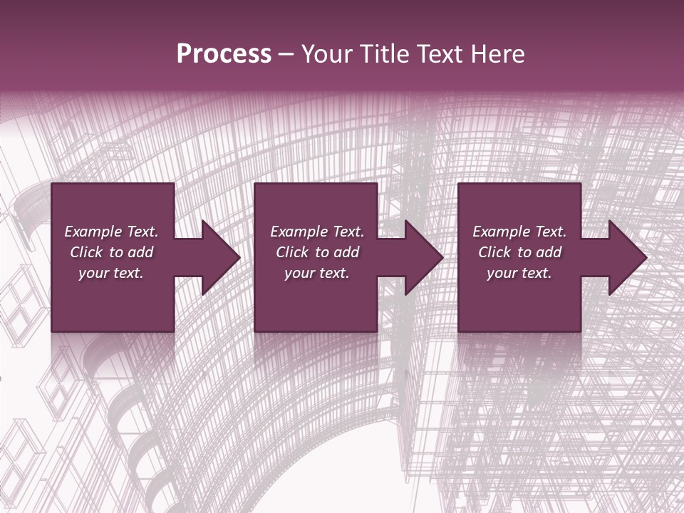 Pattern Construction Architect PowerPoint Template