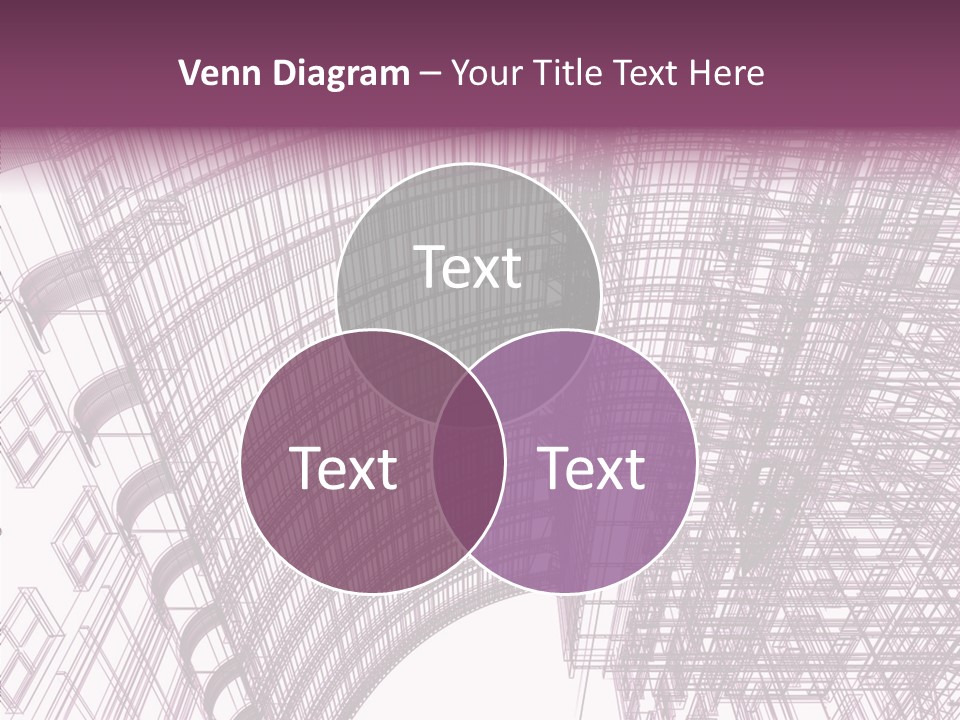 Pattern Construction Architect PowerPoint Template