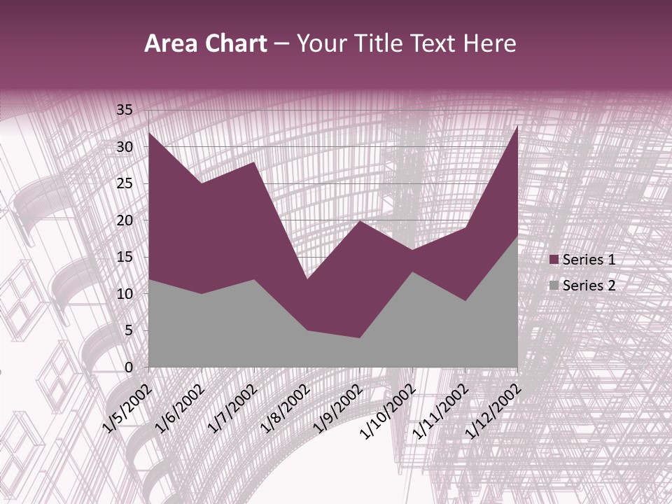 Pattern Construction Architect PowerPoint Template