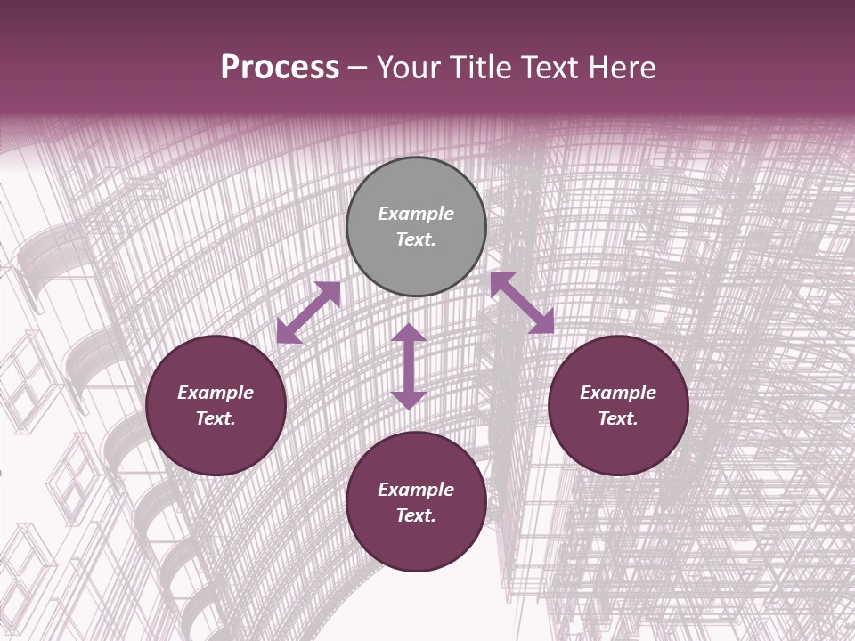 Pattern Construction Architect PowerPoint Template