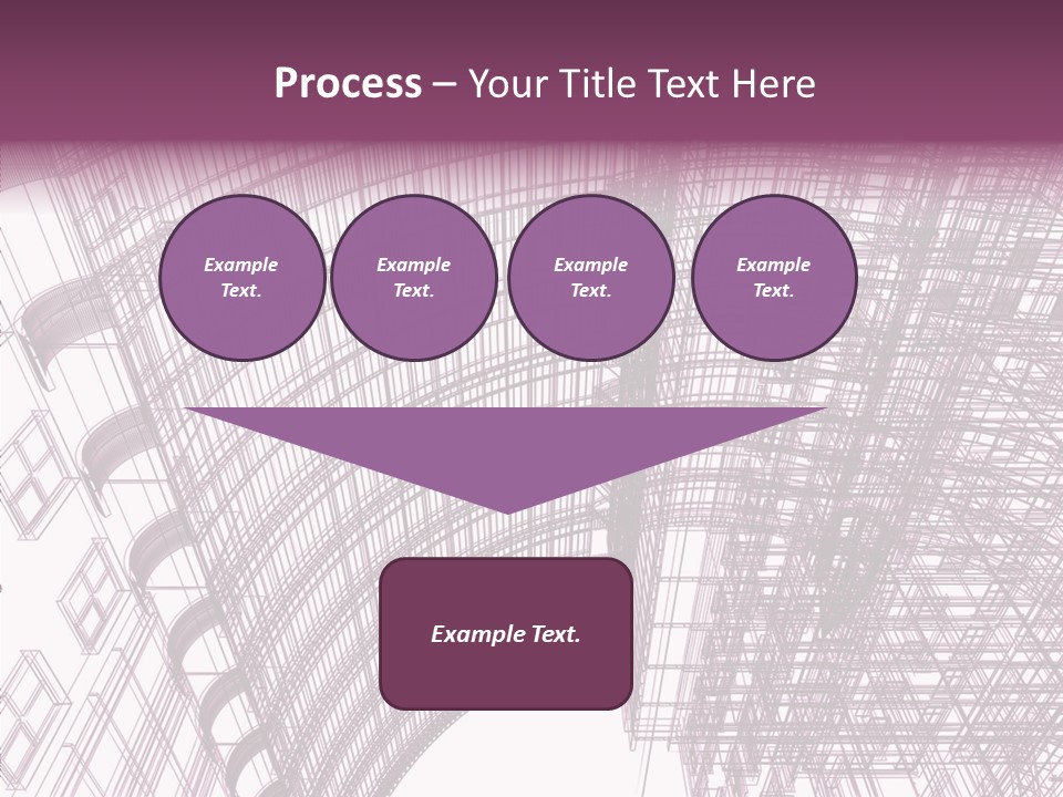 Pattern Construction Architect PowerPoint Template