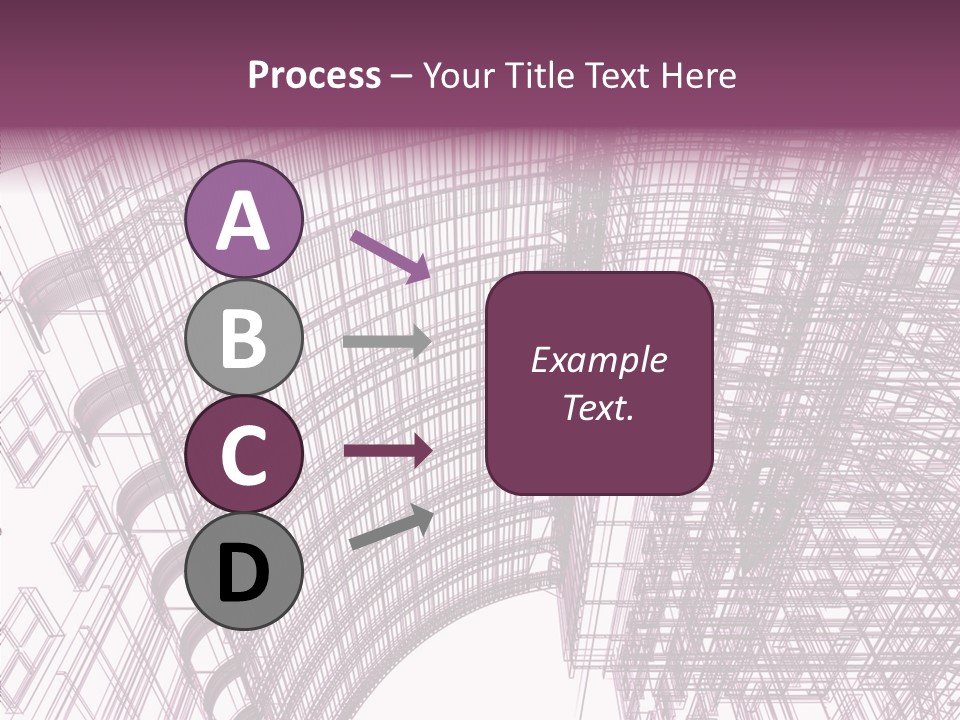 Pattern Construction Architect PowerPoint Template