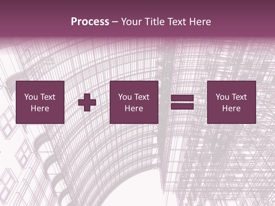 Pattern Construction Architect PowerPoint Template
