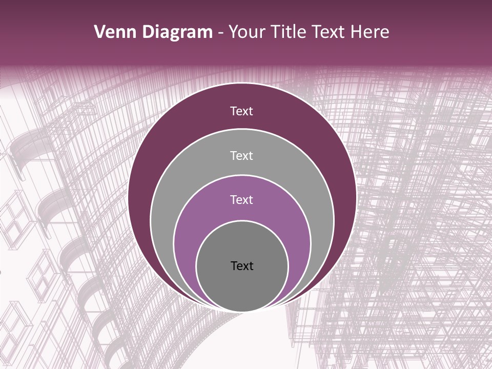 Pattern Construction Architect PowerPoint Template