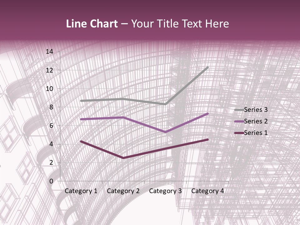 Pattern Construction Architect PowerPoint Template