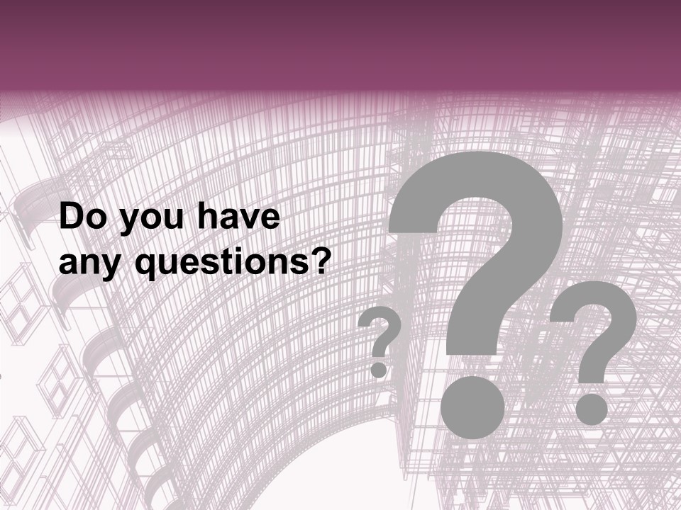 Pattern Construction Architect PowerPoint Template