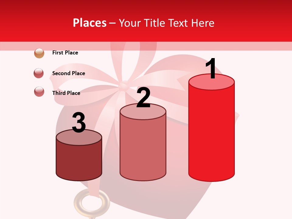 Present Gold Holiday PowerPoint Template