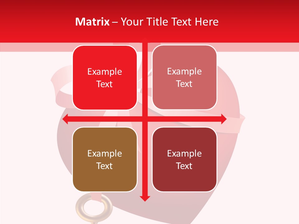 Present Gold Holiday PowerPoint Template