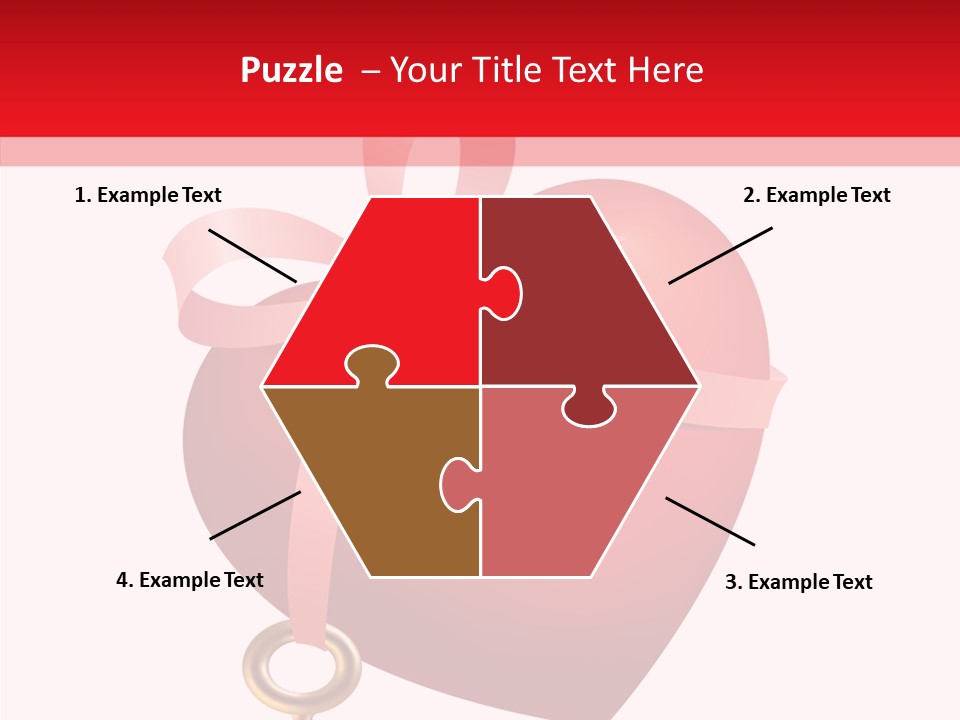 Present Gold Holiday PowerPoint Template