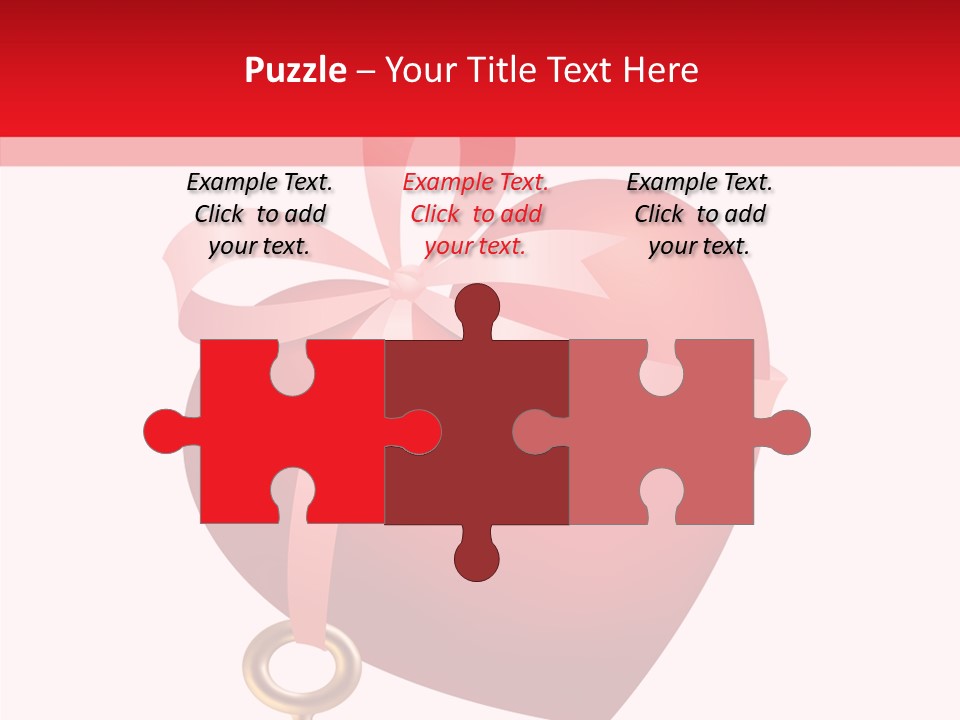 Present Gold Holiday PowerPoint Template