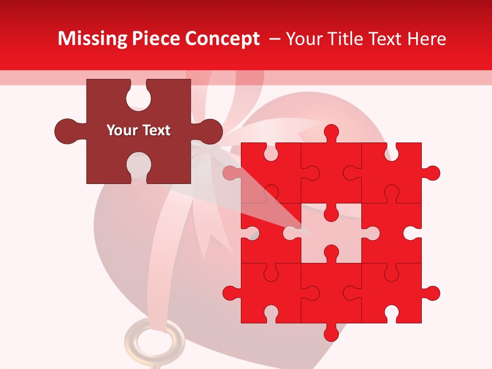 Present Gold Holiday PowerPoint Template