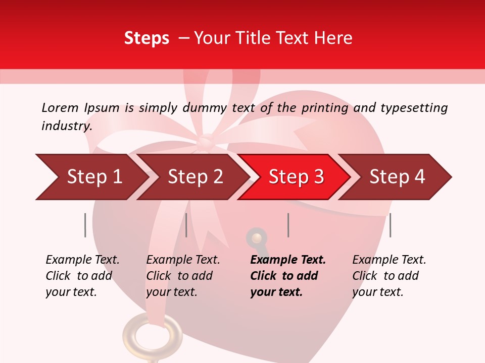 Present Gold Holiday PowerPoint Template