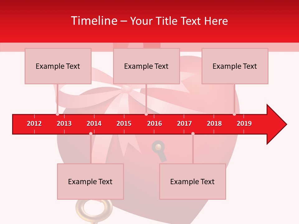 Present Gold Holiday PowerPoint Template