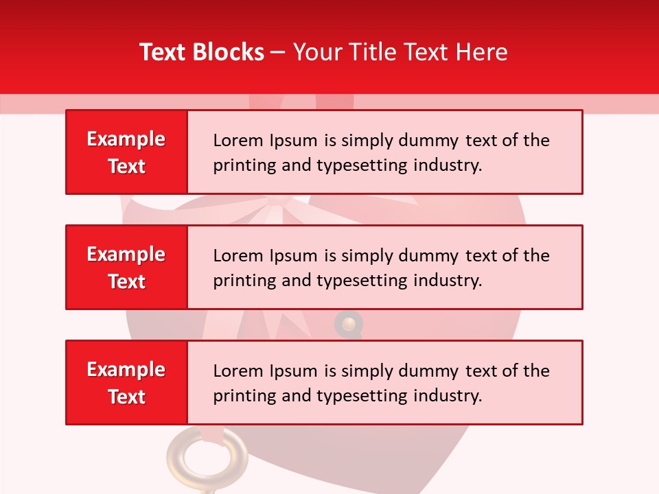 Present Gold Holiday PowerPoint Template