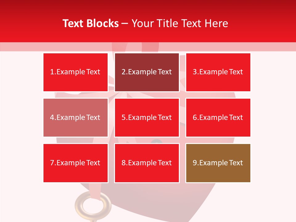 Present Gold Holiday PowerPoint Template