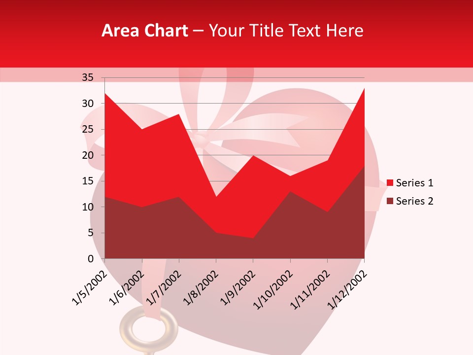 Present Gold Holiday PowerPoint Template