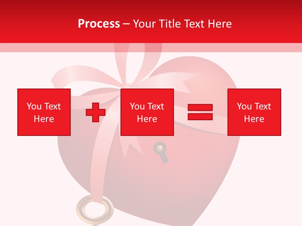 Present Gold Holiday PowerPoint Template