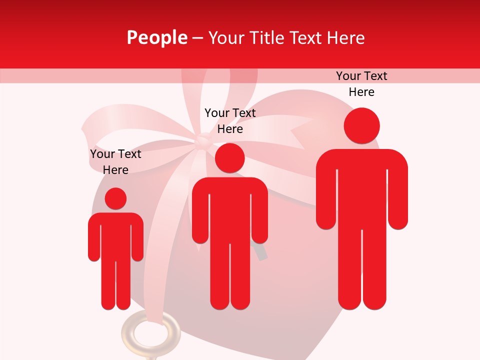 Present Gold Holiday PowerPoint Template