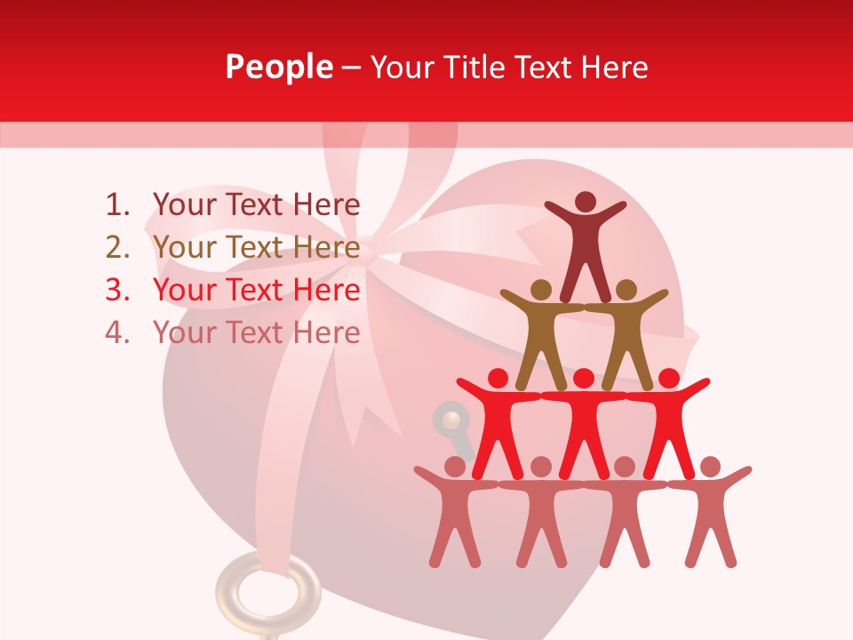 Present Gold Holiday PowerPoint Template