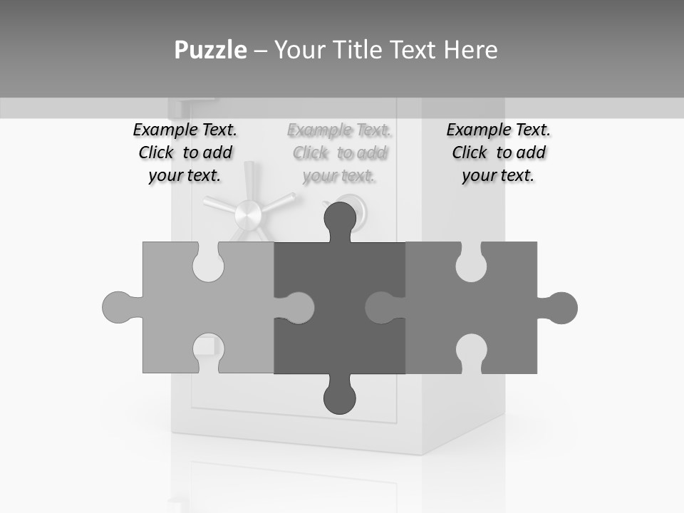 Illustration Finance Render PowerPoint Template