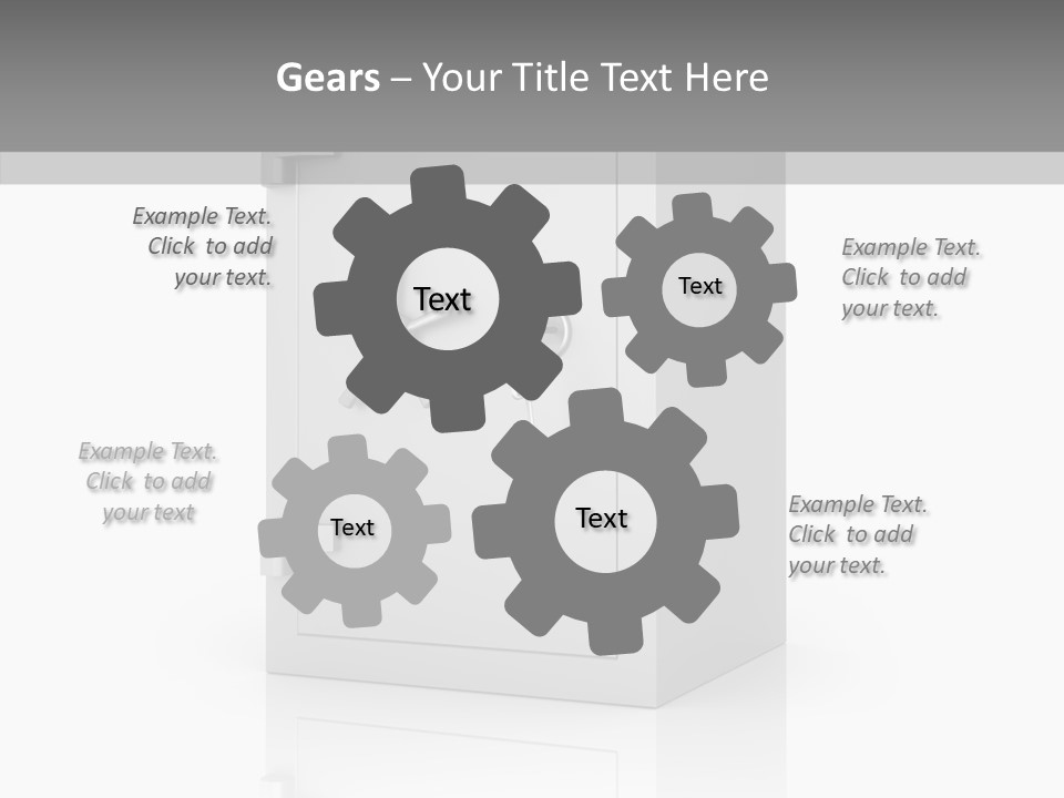 Illustration Finance Render PowerPoint Template