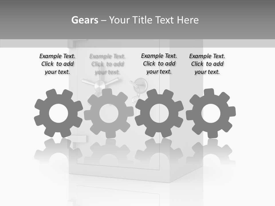 Illustration Finance Render PowerPoint Template